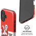 Looney Tunes Wile E Coyote Red Stripes iPhone 16 Plus Magsafe Impact Case
